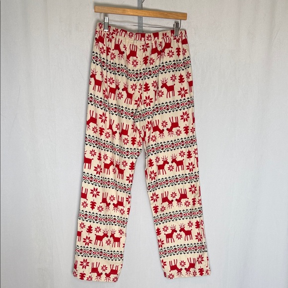 NWOT Hanna Andersson Women's Holiday Flannel Pajama Set Sz S Dear Deer Christmas - Picture 10 of 14